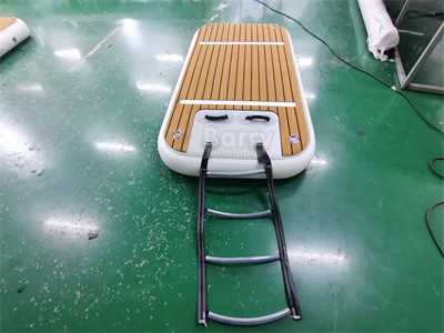 Wyroby z tkaniny typu Drop Stitch Inflatable Floating Dock do połowów z pompą i akcesoriami