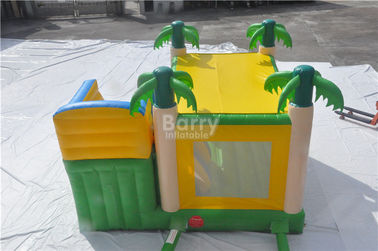 Big Palm Tree Jungle Inflatable Combo, Children Bounce House
