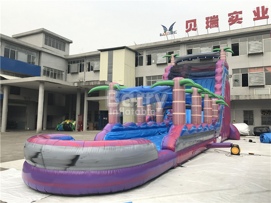 Adult Inflatable Screamer Combo Zjeżdżalnia wodna Plandeka PCV na zewnątrz